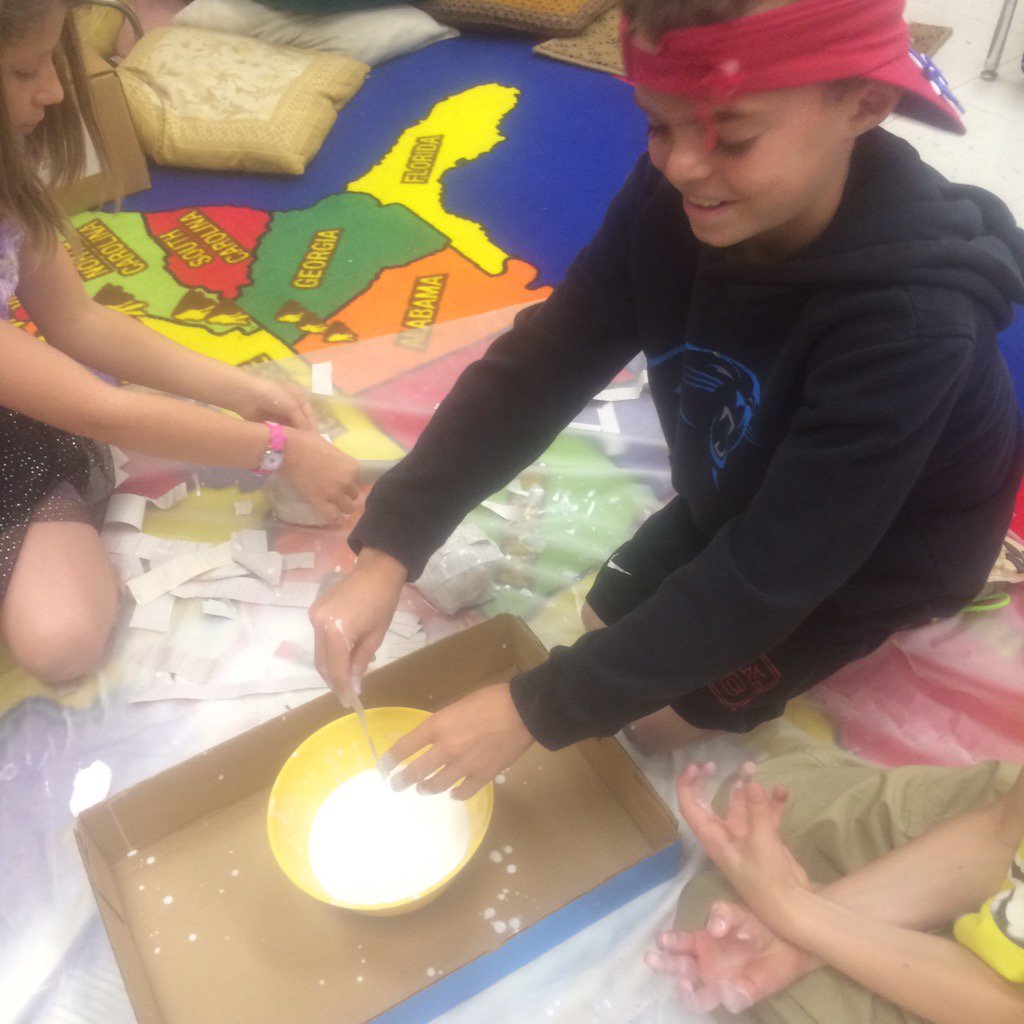 Prattdixon's tweet photo. Paper mâché!!! https://t.co/bp4SVl93Lw