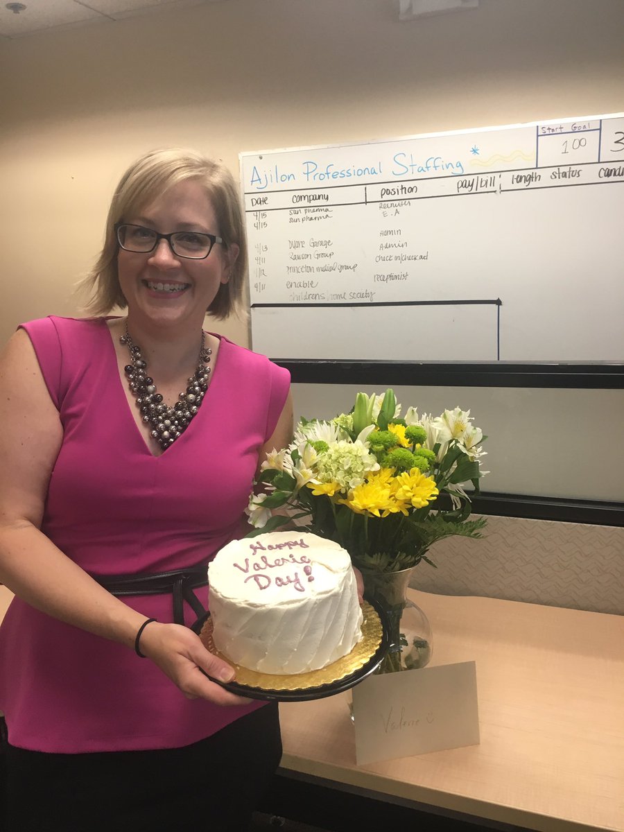 AjilonPrinceton's tweet photo. Happy Admin Day to @ValerieB122 !! Thank you for being the best! #myjobsmorefun https://t.co/0KOE9Ty1if