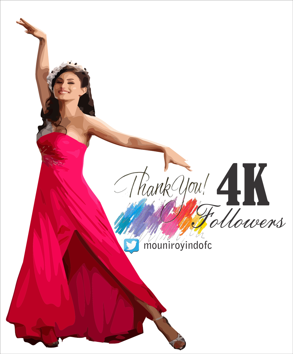 Mouni Roy Indonesia On Twitter Mouniroyindofc Has Crossed 4k Followers Thank You Terimakasih Dhanyavaad Roymouni Vectorart Digitalart