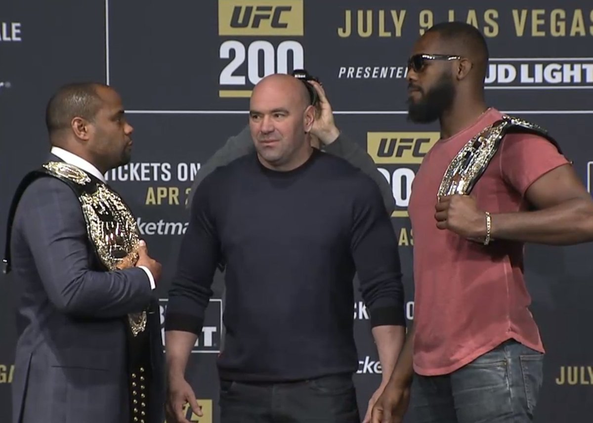 Jon Jones vs. Daniel Cormier 
#UFC200