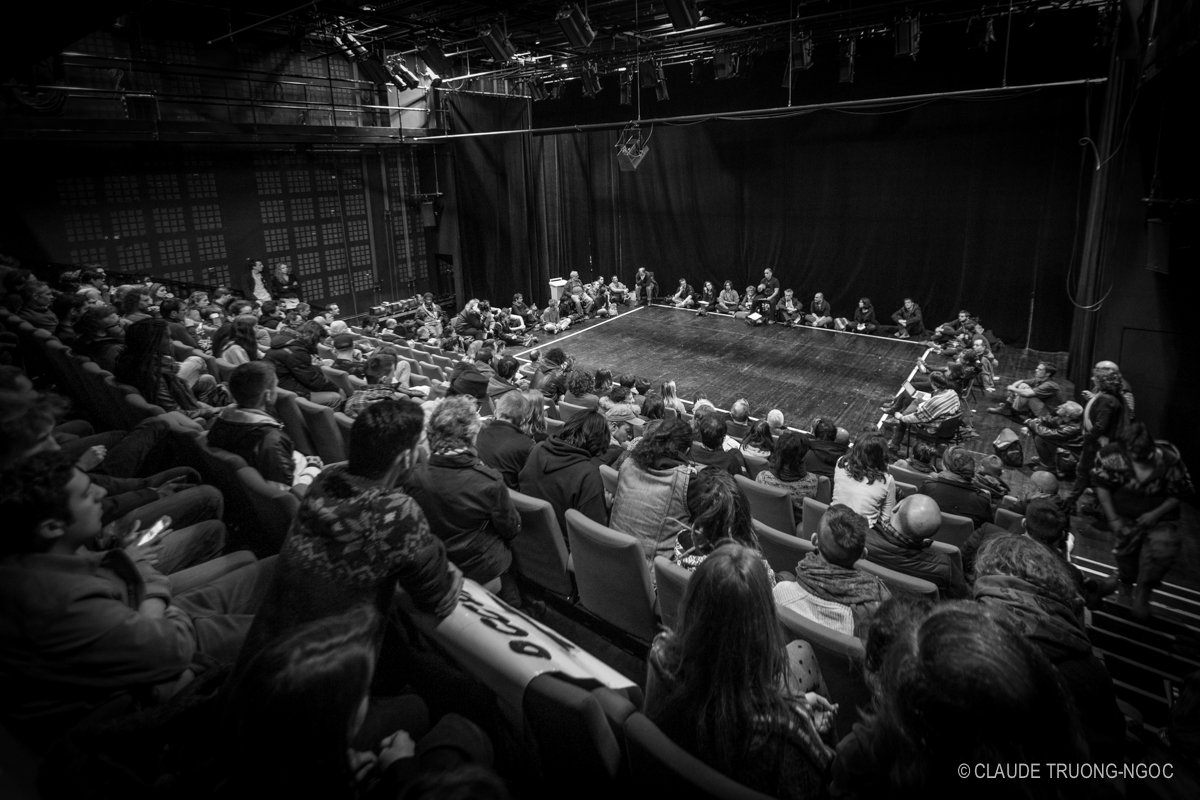 Ctruongngoc's tweet image. Assemblée générale des #intermittents ce soir au @TNS_TheatrStras  #Strasbourg #IntermittentsDebout