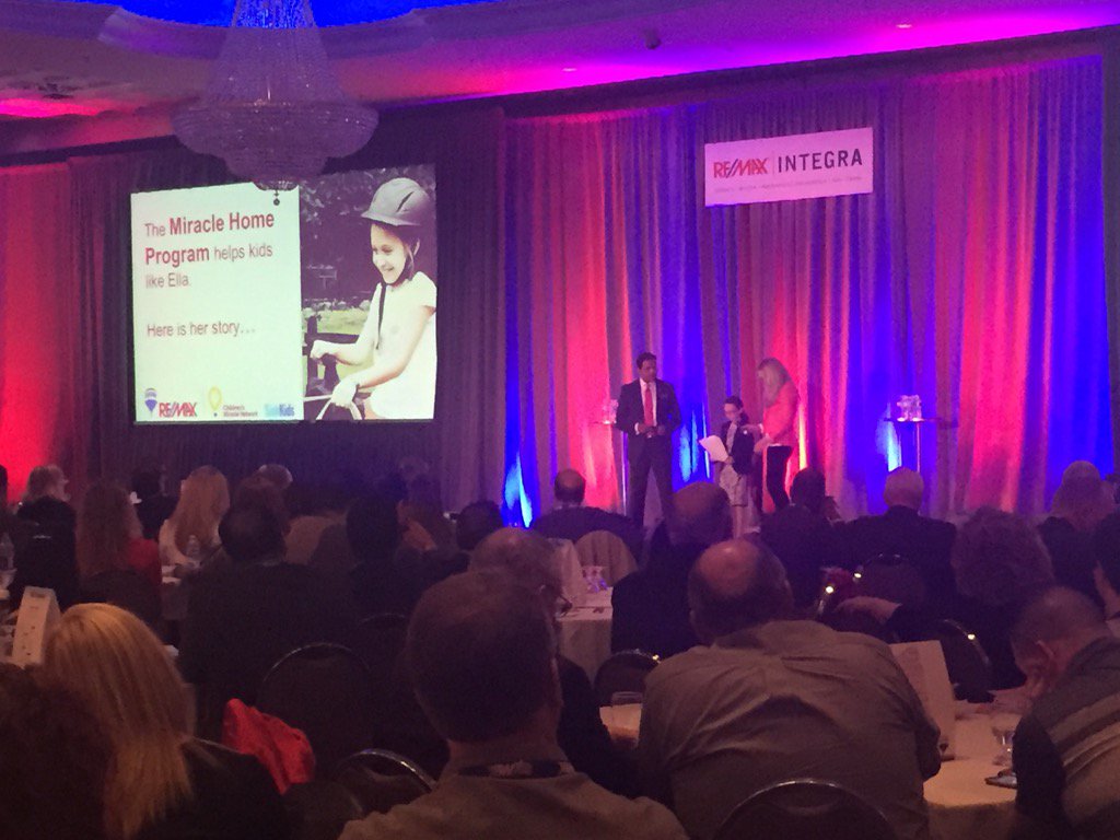 REMAXoa's tweet image. Through the #MiracleHomeProgram you are helping children like Ella, sharing her story at #REMAXCONNECT