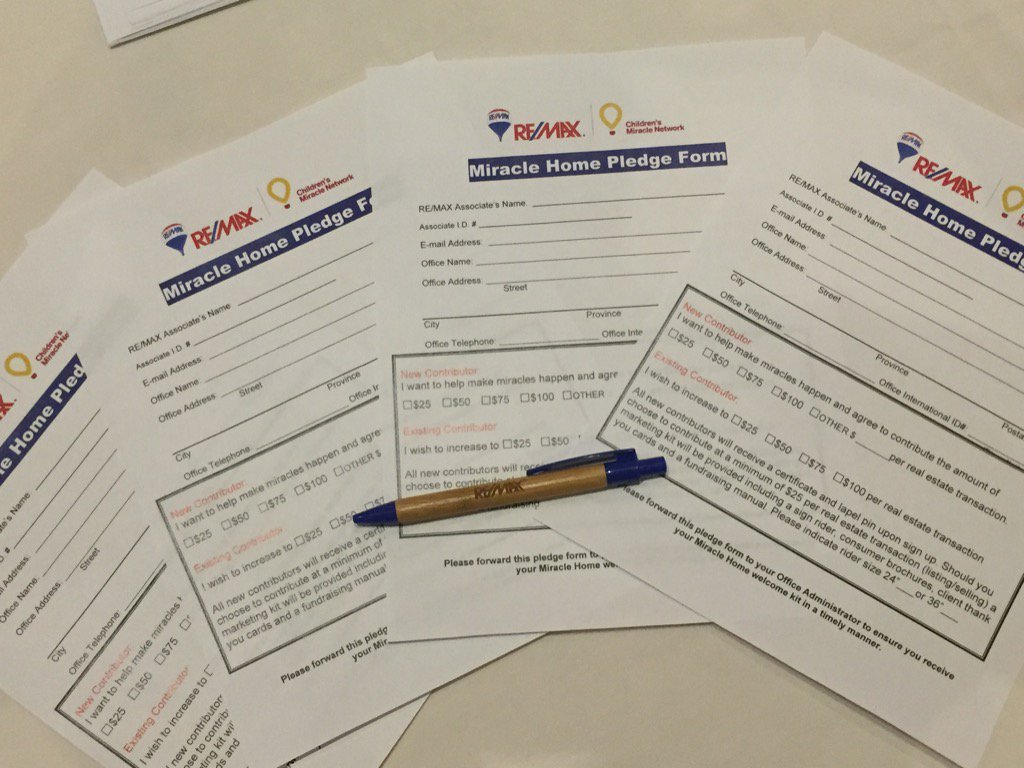 REMAXoa's tweet image. Easily contribute to the #MiracleHomeProgram at your #REMAXCONNECT table to join @gurinderSsandhu's challenge!
