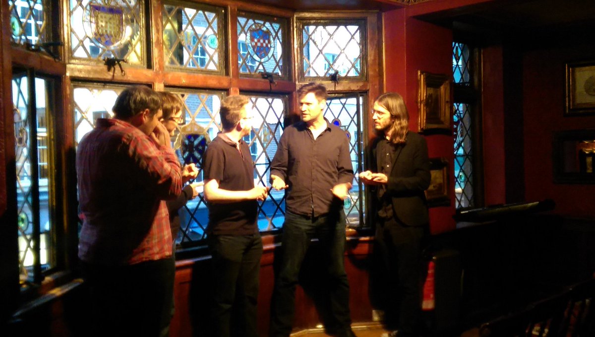 We have begun as <a href="/volcanoimprov/">Volcano Party</a> meander on to stage!