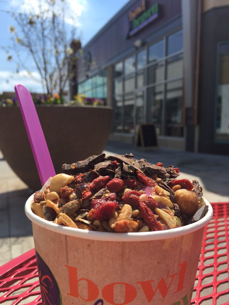 BOHMadison's tweet photo. Our new Almond Butter acai bowl is life changing! #nomnoms #superfood #vegan #refuel https://t.co/uSVWjcG3yQ