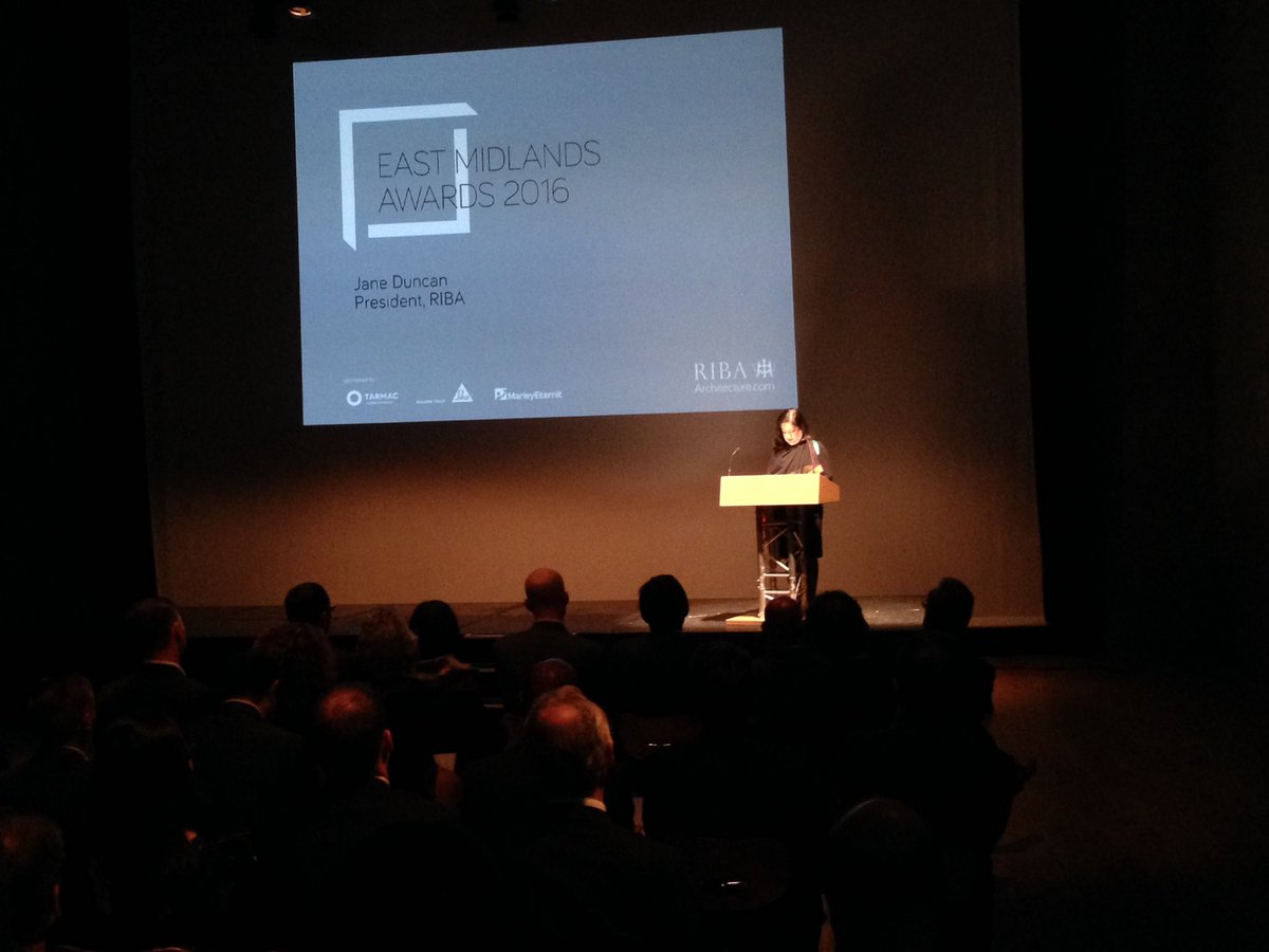 The 2016 RIBA East Midland awards gets underway #ribaawards