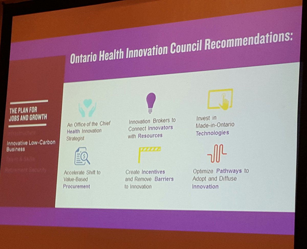 lianadimarco's tweet photo. As per @Kathleen_Wynne the Ontario govt implementing all 6 OHIC recommendations #MEDEC2016 https://t.co/aakPUUDWWu
