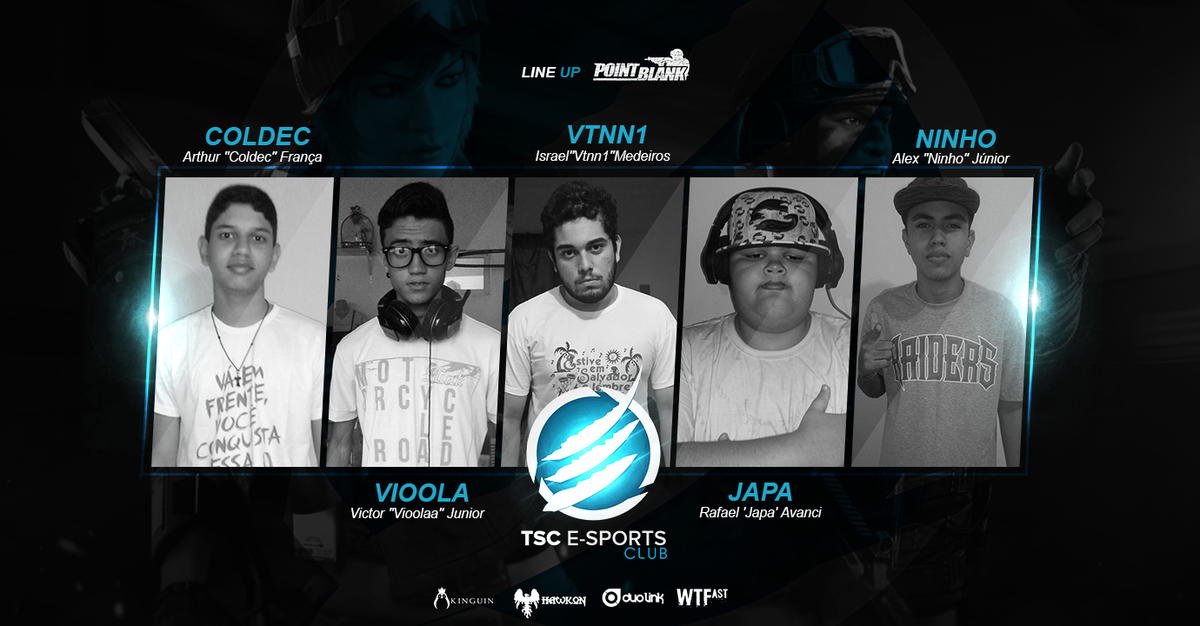 TSCesportsCLUB's tweet photo. Apresentação » PointBlank https://t.co/DC5NfRwgBt