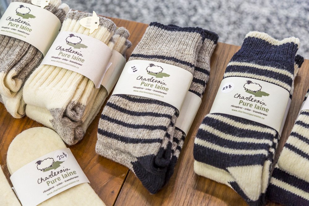 Find lovely crafts from <a href="/CharlevoixAtr/">Tourisme Charlevoix</a> at the Québec Pop-Up Shop #RVC2016 #RVCMTL2016