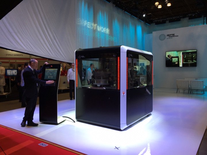 PharmProcessing's tweet photo. Check out @FetteCompacting's #capsule machine unveiling at #IPX2016 #INTERPHEX
https://t.co/ubLS8hyhUM https://t.co/GPEP5Y8TS2