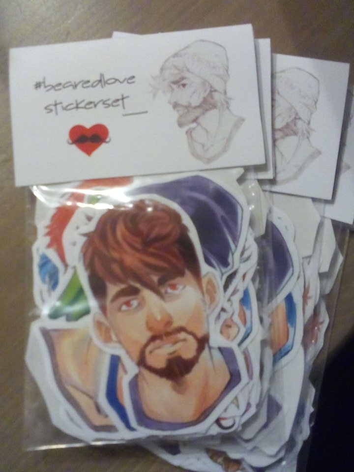 HonigTaverne's tweet photo. #bearedlove getragene liebe 
Sehr passend für das Stickerset https://t.co/7Jrehj3tBU