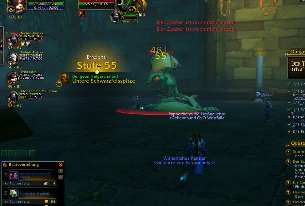 WoW_Omme's tweet image. #warcraft #levelup #level55 #pappochelys