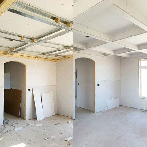 Bailey On Twitter This Beautiful Coffered Ceiling Adds The Final