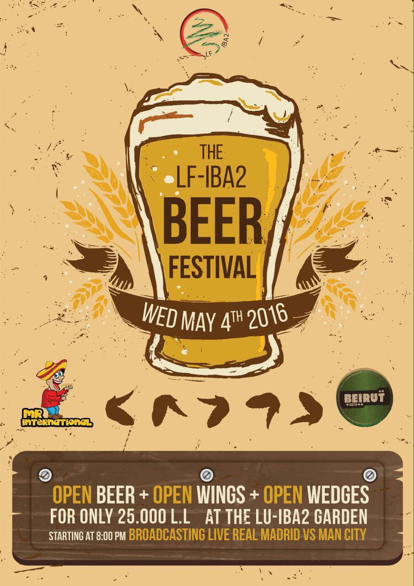 Georgesfakhoury's tweet photo. #be_many #beer_festival #iba2 #lf_founoun https://t.co/Pk6aflWPAT