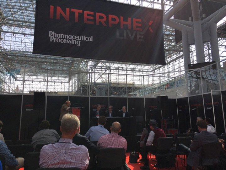 PharmProcessing's tweet photo. Great discussion about overcoming #facilityupgrade challenges at #IPXLive2016, ft @Tweet_IPS @DMEforLife
#INTERPHEX https://t.co/GwGdPc3u3i