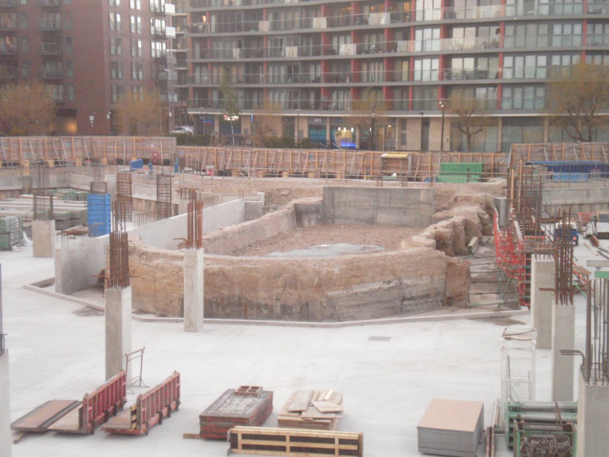 Great to have the chance to see the Albion Dry Dock at Rotherhithe this evening