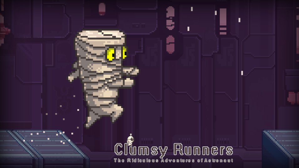 plaikohere's tweet photo. Finally doing Steam trading cards for Clumsy Runners. #clumsyrunners https://t.co/F0hfFdefMY