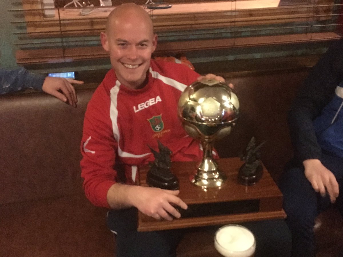 Champions!!! Onwards &amp; upwards. Best team in Abercynon!!