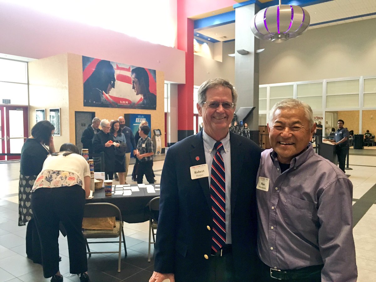 Fresno State (@fresno_state) on Twitter photo .<a href="/FresnoStateBiz/">Craig School of Business</a> Dean Harper with <a href="/MasMasumoto/">Mas Masumoto</a> at screening of #MasumotoValleyPBS film: bit.ly/FSNMasumoto .<a href="/FresnoStateBiz/">Craig School of Business</a> Dean Harper with <a href="/MasMasumoto/">Mas Masumoto</a> at screening of #MasumotoValleyPBS film: bit.ly/FSNMasumoto