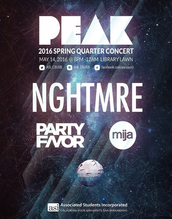 _imSOsure's tweet photo. Shits about to go down! https://t.co/TWG0NYfS91 tickets open to anyone! $40 @NGHTMRE @partyfavormusic @hi_mija https://t.co/ABIw23OTgZ