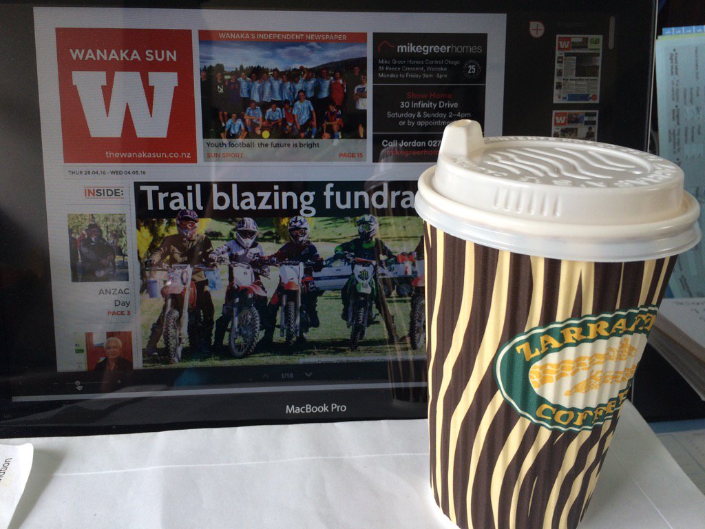 marathonmarty's tweet image. @wanakasun cheated with my #coffee today - so much happening #gettingreadytomove to #Wanaka