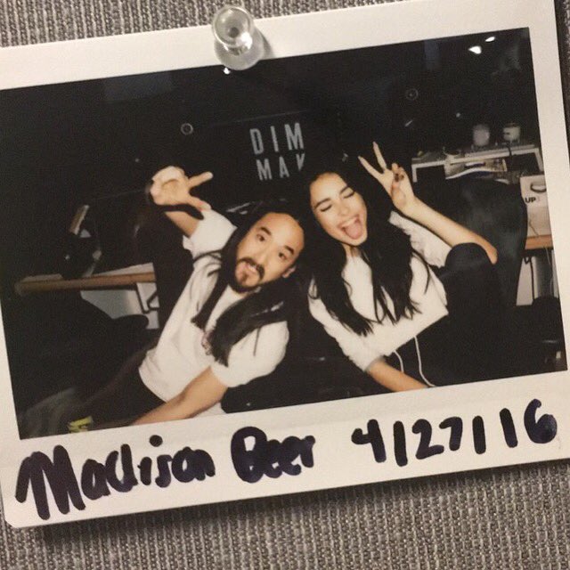 Back in the @dimmak lab w/ @madisonbeer #neonfutureIII https://t.co/HOgriJnrnL