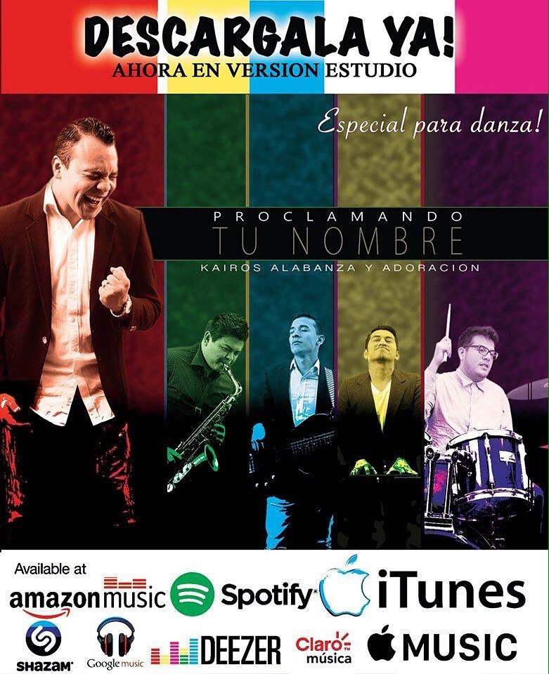 kairosaya's tweet photo. Descarga #ProclamandoTuNombre #VersionEstudio https://t.co/d6FnVSbD1b