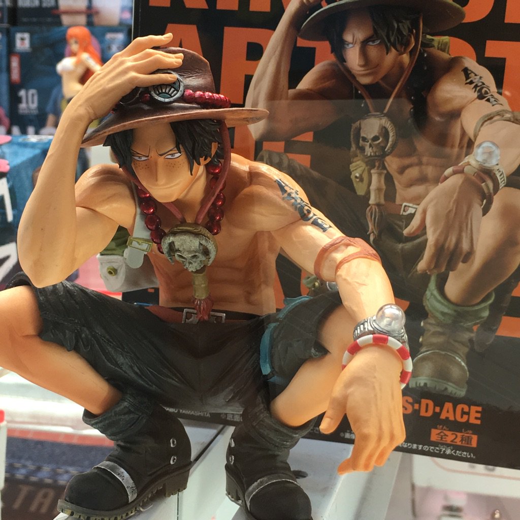 ドラマ八王子高倉店 新入荷 入荷 Ufoキャッチャーコーナーにワンピースフィギュア King Of Artist ポートガス D エース 入荷しました 装備品なども精巧に作られたハイクオリティ レアカラーは少数なのでお早めに 八王子 ワンピース T