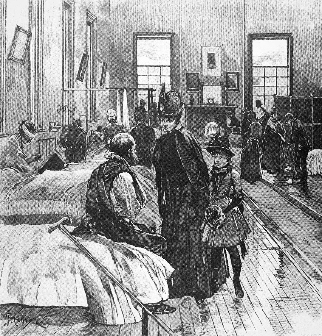 In 1888, visiting hours were Sundays and Wednesdays from 2pm to 4pm. Now it’s everyday from 10am to 8pm. #TBT
