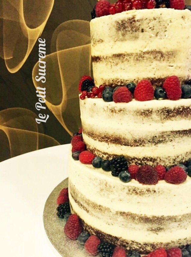lepetitsucreme's tweet photo. Deliciosa Naked Cake Nupcial 
#cake #nakedcake #tarta #pasteleria #bodas https://t.co/vbiw5KgGob
