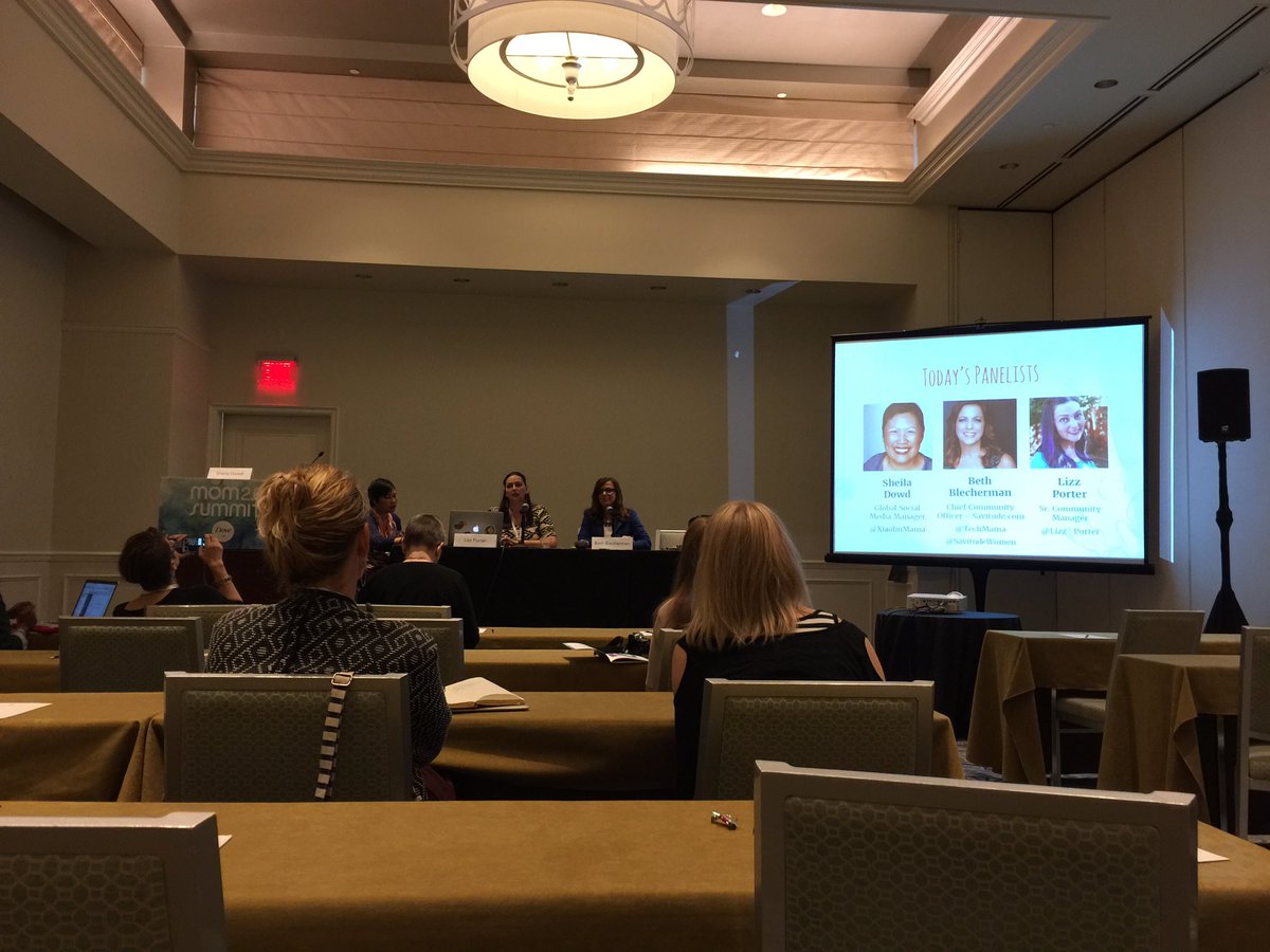 KidzConcussions's tweet photo. Thx #mom2summit for such great panelist. @techmama, @Lizz_Porter and @xiaolinmama https://t.co/TI1AdabMAw