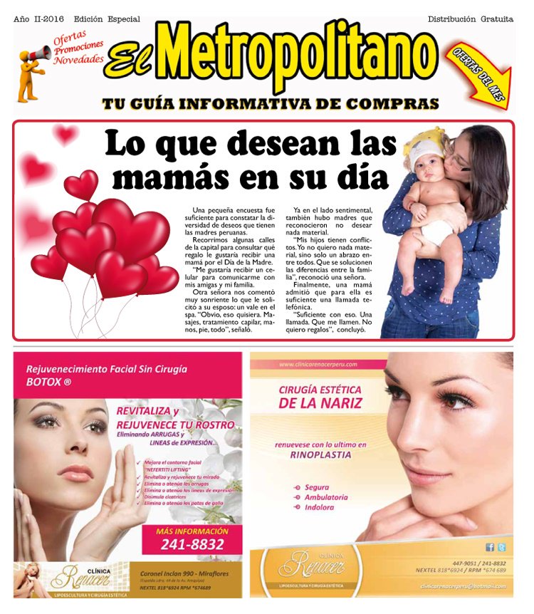 Metropolitano8's tweet photo. TU GUÍA INFORMATIVA DE COMPRAS https://t.co/E817YYIVZM