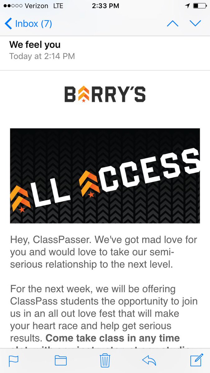 krismmryan's tweet photo. Love seeing how studios are reacting to the #dropclasspass #classpass pricing snafu https://t.co/Dgx1TPUzHQ