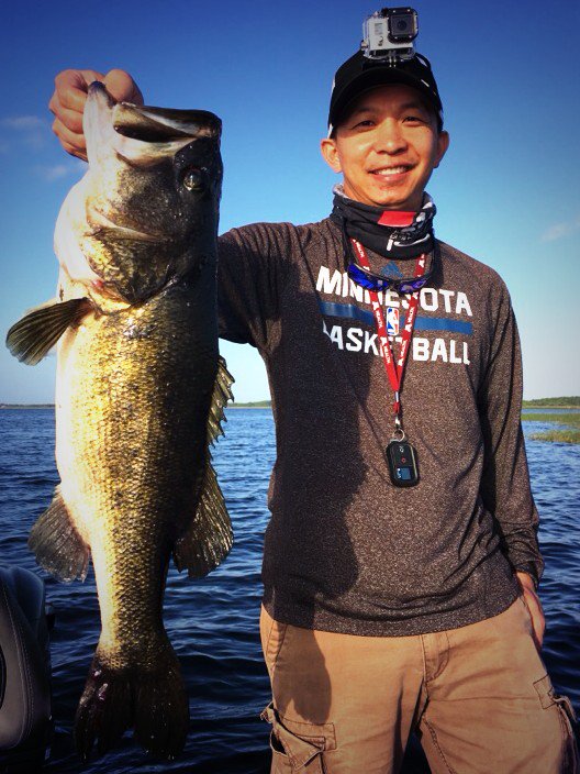 fishorlando's tweet photo. Shawn &amp; son Caleb had a great AM w/both catching PBs on #laketoho... Shawn sportin a 7lb &amp; 7lb12ozer! #bigbass https://t.co/Nye53f2rEL