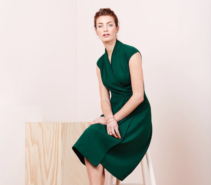 Our best-selling dress Hampton returns: as flattering as ever, now in a  forest green shade! https://t.co/GcyKpE3SCl