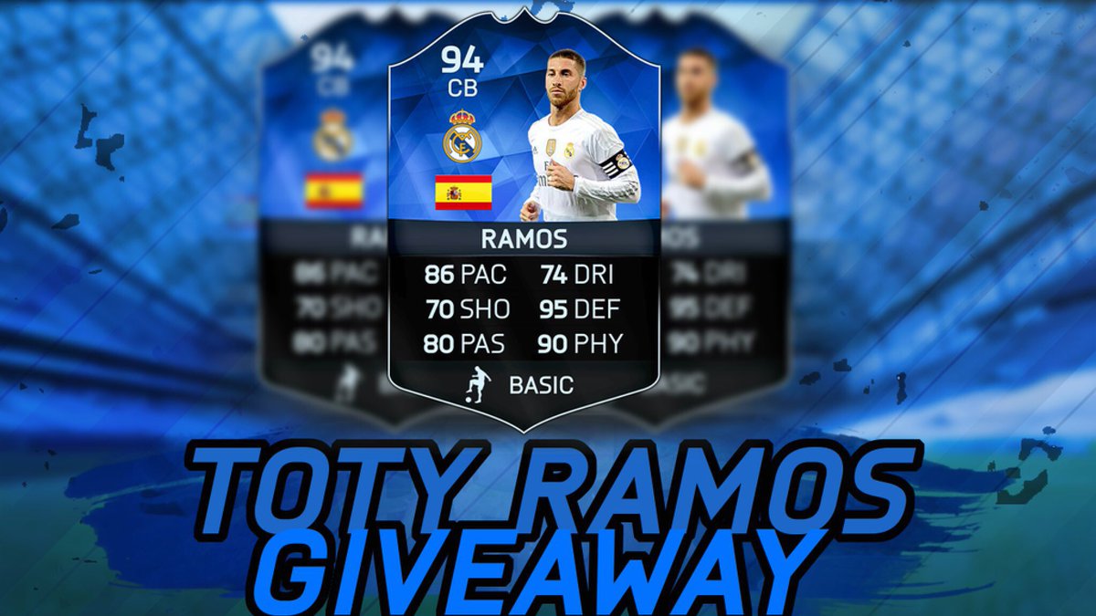 AgueroSZN_'s tweet image. TOTY Ramos giveaway!
RT &amp;amp; follow me &amp;amp; @Oliverz212 
Tag friends!
Winner at 60 RTS!
Good luck!