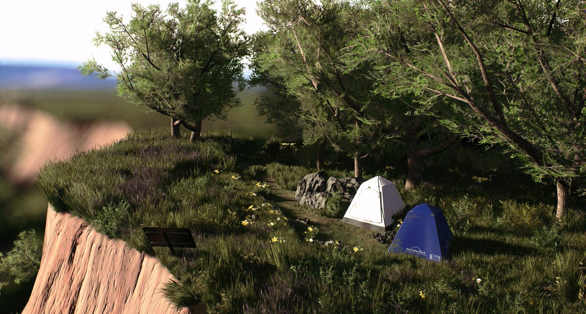 will_leeming's tweet photo. Some work loosely based on Filey Clifftops, all created by myself using @UnrealEngine. @polycount @Allegorithmic https://t.co/lQZJMduD6n