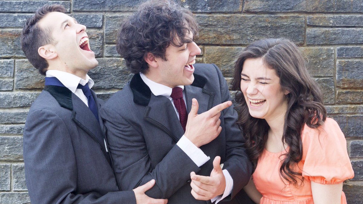tyvid5's tweet photo. Forever the third wheel to Melchior + Wendla 💜 (3 chances left to see us in #ACTspringawakening Fri, Sat + Sun) https://t.co/LSnQkQI3NQ