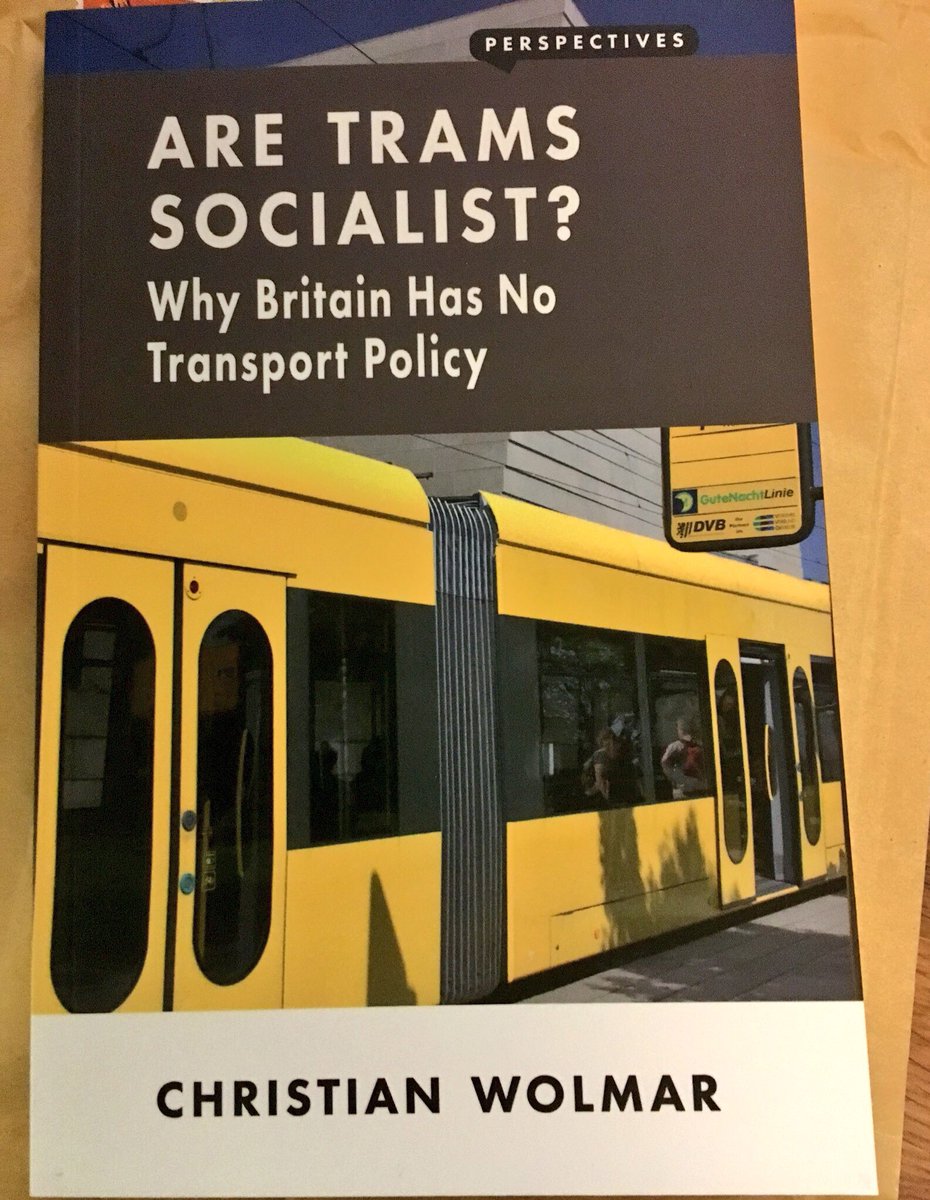 NicoleBadstuber's tweet photo. "Transport..is a most neglected field of politics. Britain has never had a coherent #transport policy"
#wolmar #book https://t.co/6GK1gn1UgB