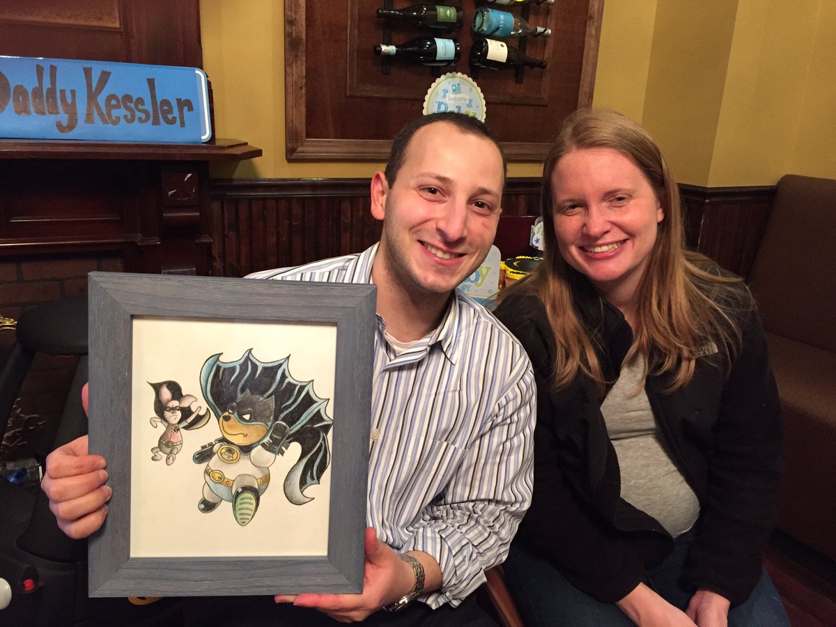 sroberts18's tweet photo. Batman meets Winnie @Danny_Kessler #bigdannykessler https://t.co/Rix0xv4vwk