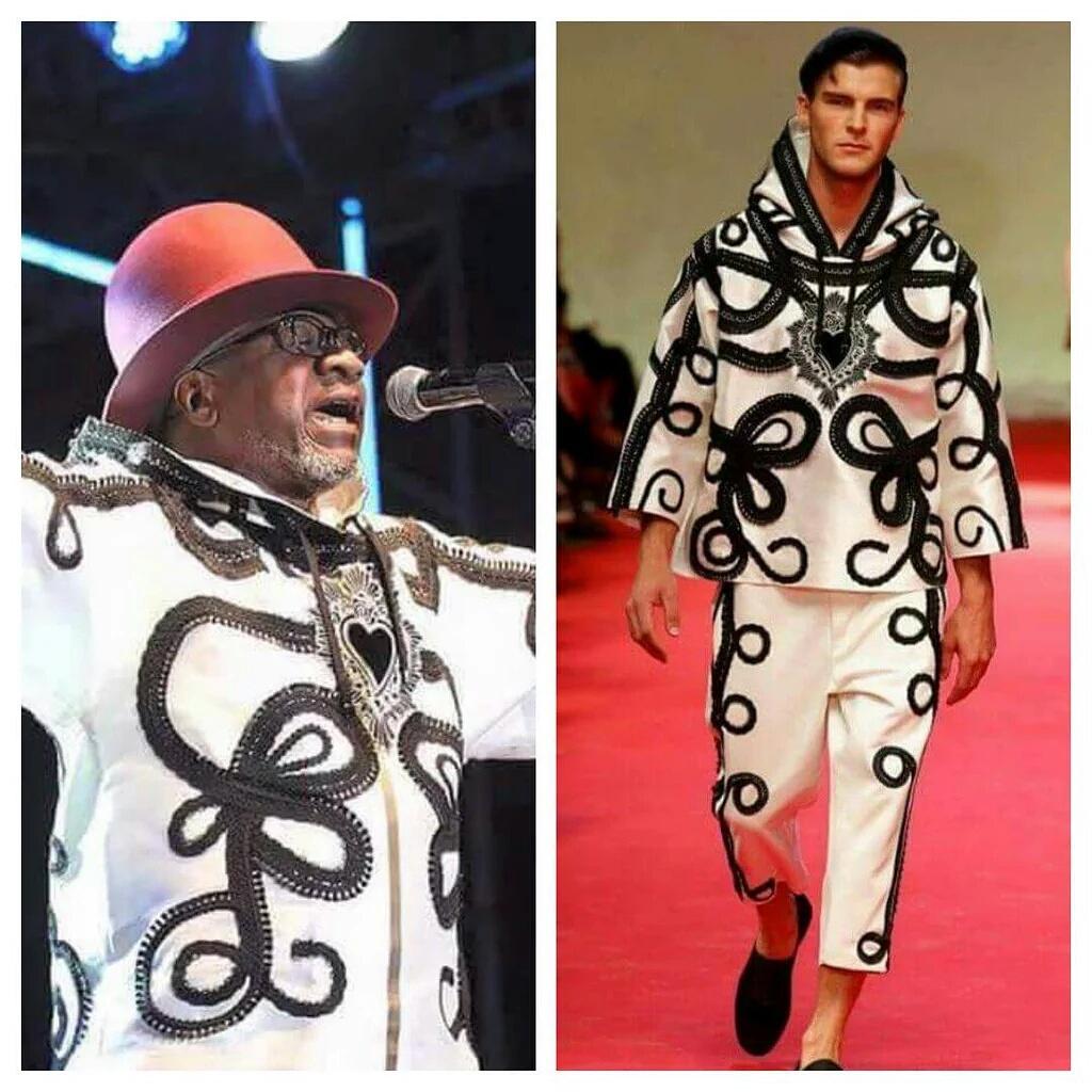 C'est la dernière collection D&amp;G. #Sapologie #RipPapaWemba #DG