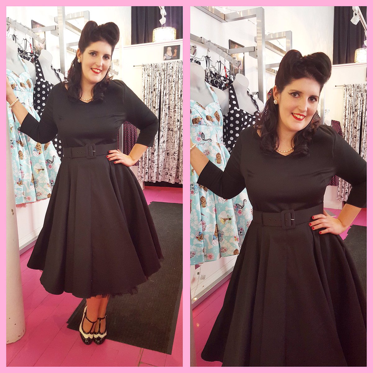 havana nights black dress