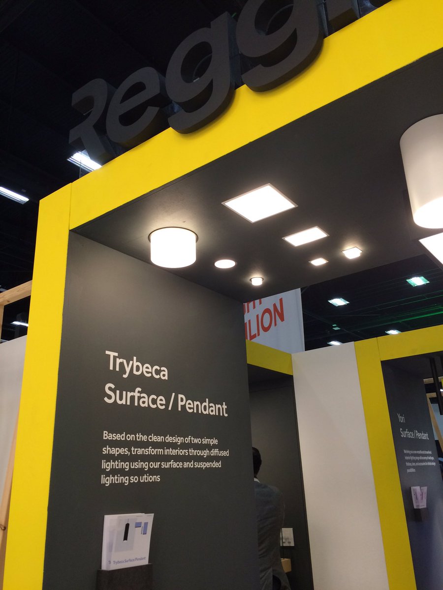 reggianilight's tweet photo. New addition to #Trybeca product family! @lightfair #SanDiego #theilluminationcollective https://t.co/UO1tJvWrSg