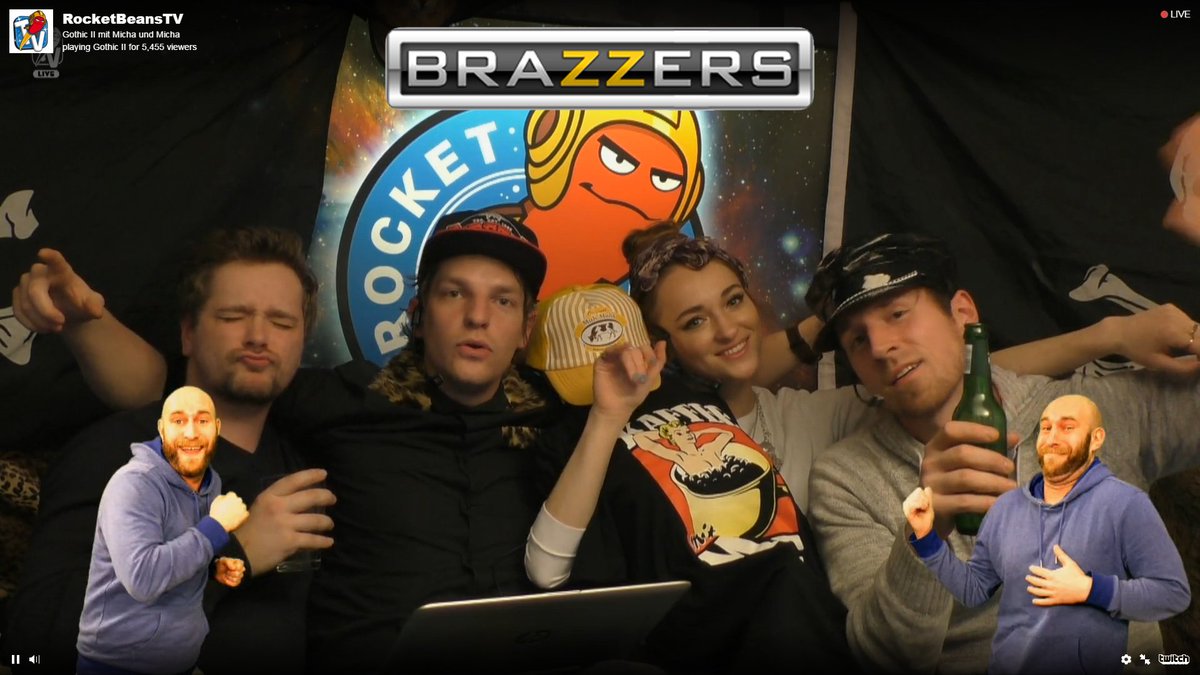szrobi96's tweet photo. it had to be done, sorry :D @MrCrackerMicha @MarcoGiesel @LarissaRiess #hasenficker #rbtv https://t.co/v2AeKKOSoq