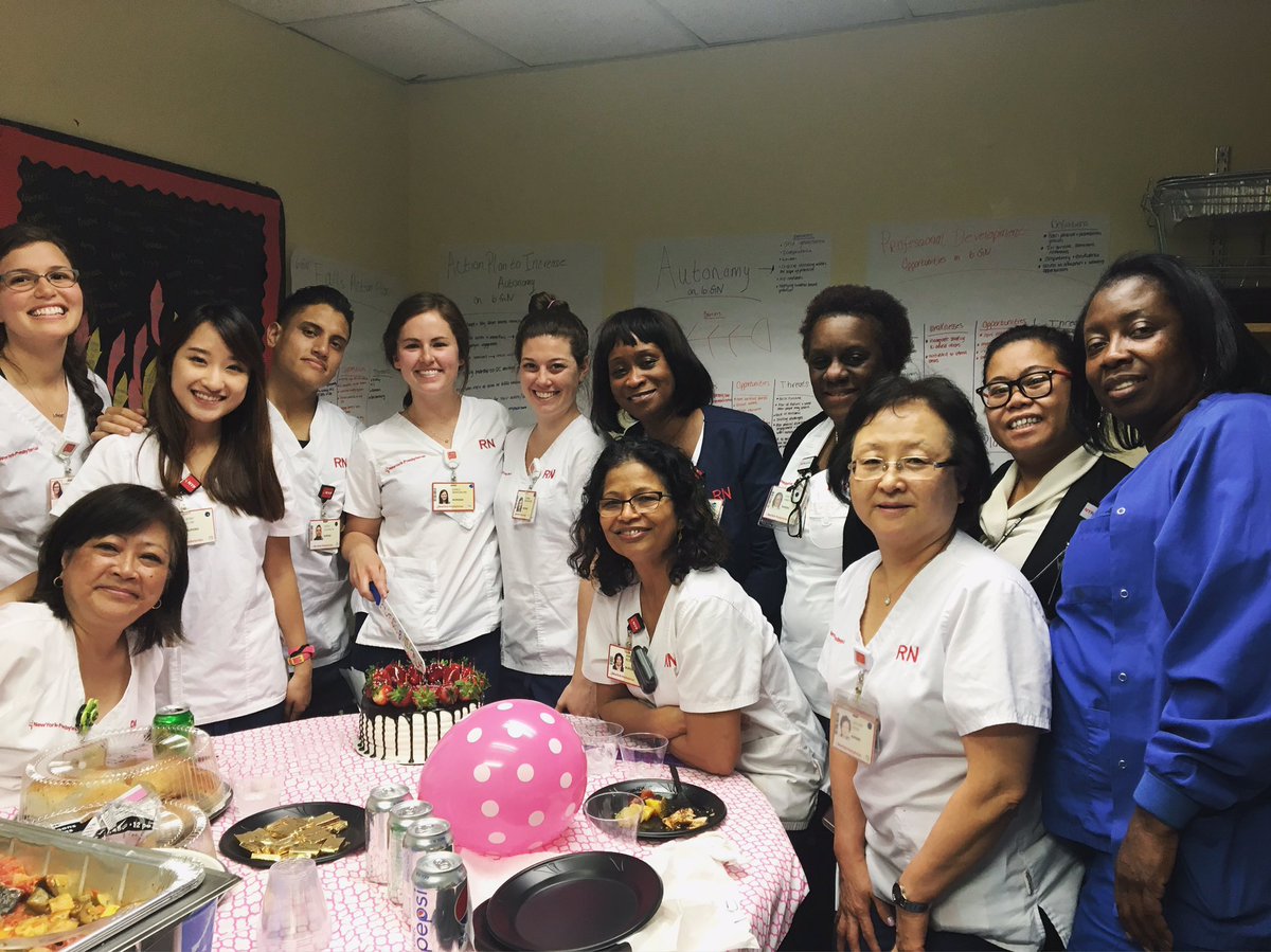 Happy Birthday Erin! #teamcolumbiarocks #6gn #family #nyp #nurses #rns #medsurg