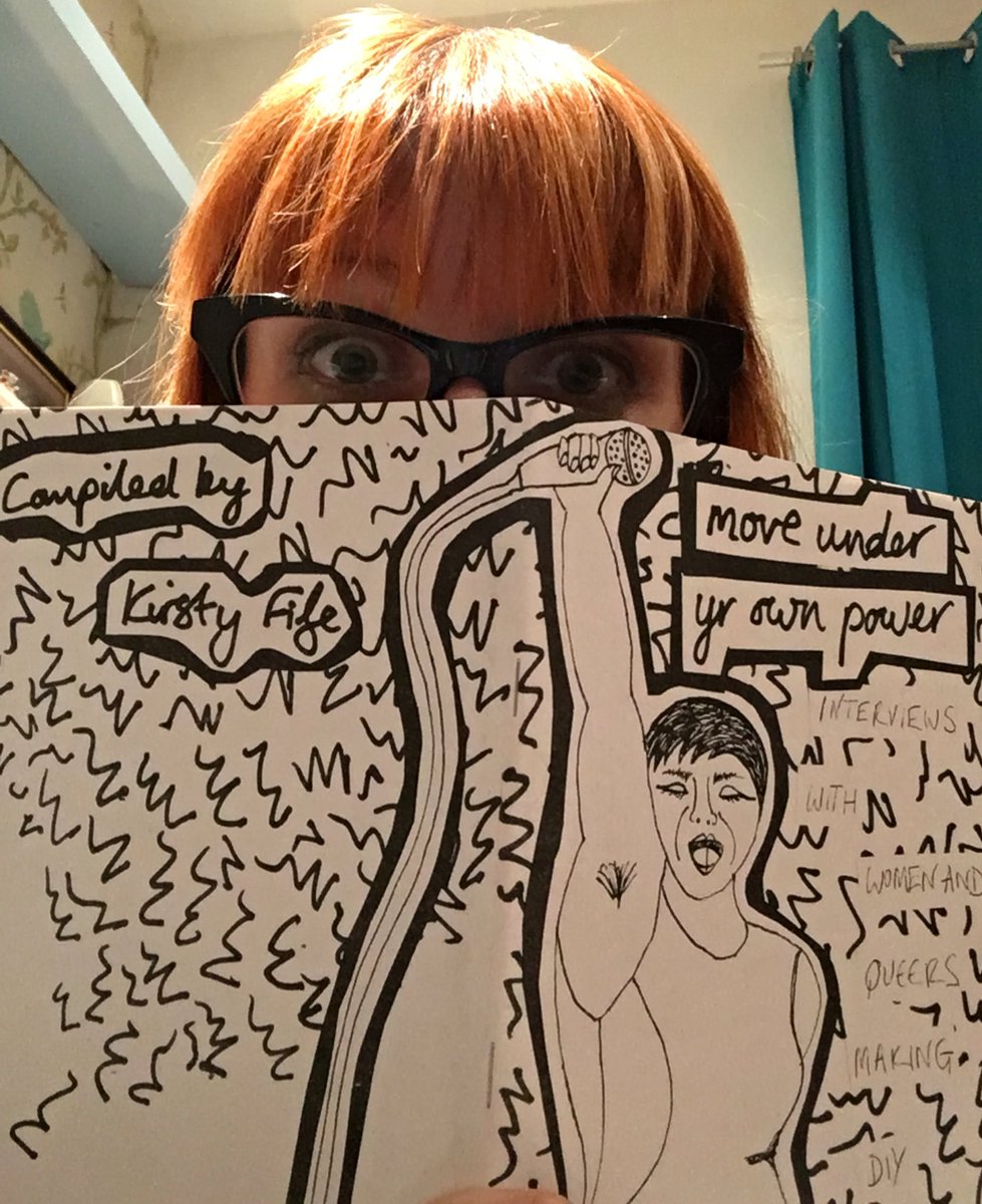 Our singer @goodgriefcarys writes briefly about queer femme invisibility in this fab zine compiled by <a href="/DIYarchivist/">Kirsty Fife</a>