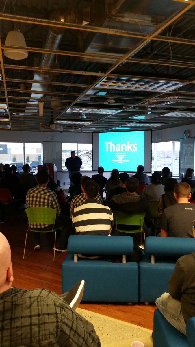 startupkitchens's tweet photo. Lots of people at @FredDevUG talk by @wildbohr #reactjs at @Planethatch https://t.co/s3szVEsBFI