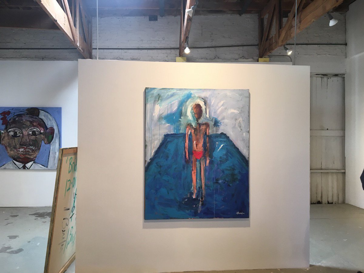 Finalizing tomorrow's show at 1320 Main Street in Venice.