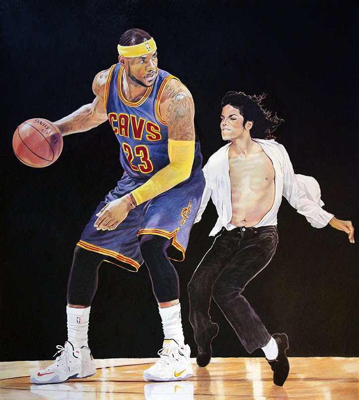 mashKULTURE's tweet photo. Eric Yahnker "Steve Jobs' Day Off" - https://t.co/fyE9JxbU1T https://t.co/O9pEHx8Gig