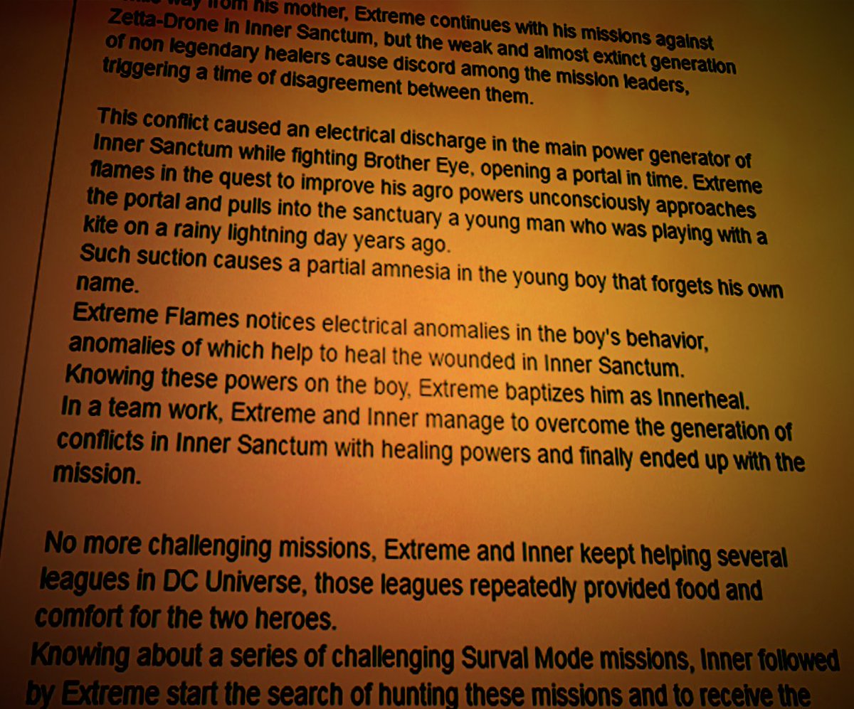 dcuoinner's tweet image. @dcuo goo.gl/RQONkz Innerheal Origin